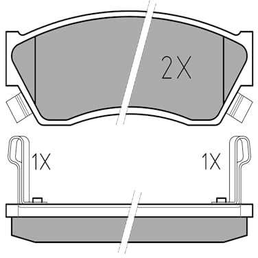 Meyle 025 213 3314/W Brake Pad Set, disc brake