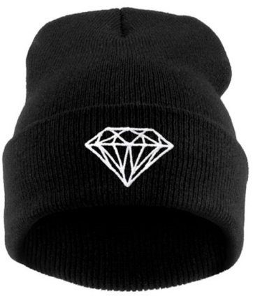 4sold Comme des Fuckdown Beanie Hat (Diamond schwarz)