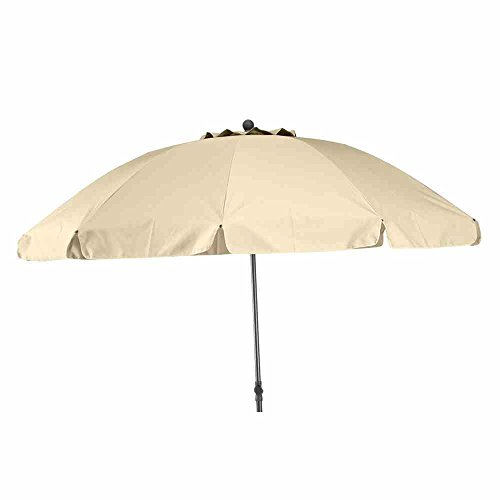 Siena Garden 271440 Ombrellone Tropico con Base d'Acciaio, 250 cm