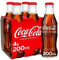 Coca-Cola Sabor Original - Refresco de cola - Pack 4 Botellas de Vidrio 200 ml