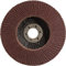Bosch Accessories 2608603655 Standard-Fächerschleifscheibe für Metall Gewinkelt 115mm K12, 0 W, 0 V, Mehrfarbig, 120