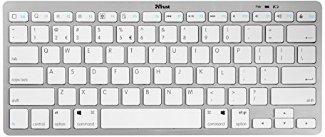 Trust Nado Tastiera Wireless Bluetooth, Nero [Layout Italiano]