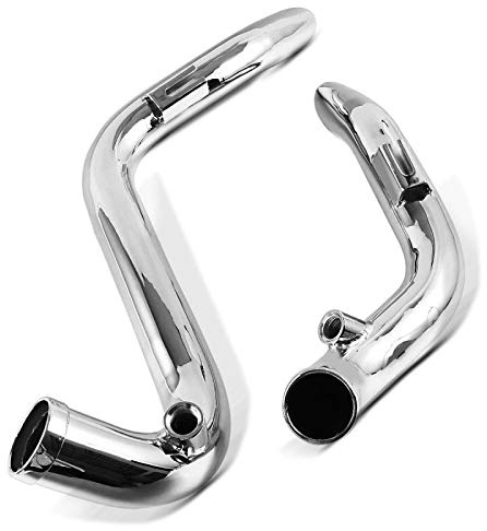 Craftride Auspuff compatible with Harley Davidson Sportster 883 Iron 09-20 Drag Pipe chrome