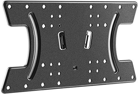 RICOO TV Wandhalterung Fernseher Halterung F3042 für 32-55 Zoll max. VESA 400x200 Fernsehhalterung Wand flach Ultra Slim Wandhalter bis 30 kg