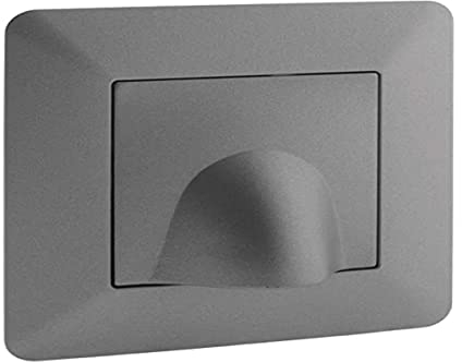 Zenitech Plaque Sortie de câble 16A Titanium - Artezo