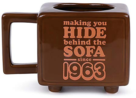 Doctor Who 3D Tasse Retro TV Thermoeffekt - Multicolor, Bedruckt, 100% Keramik, Fassungsvermögen 500 ml.