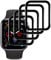 MI-KOU 【4 pièces】 Protecteur d'écran Compatible avec Apple Watch Series 3/2/1 38mm [Film de protection souple], [Anti-bulles], [3D Full Cover], [Anti-Scratch]