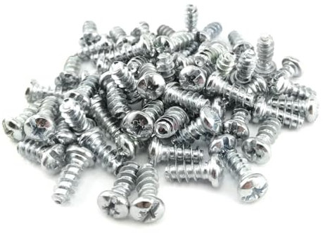 100 Euroschrauben Möbelschrauben mit Rundkopf 6.3 x 20