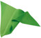 EXNER Hals-Tuch, Schal, Küchen-Krawatte, für Koch, Bäcker, Konditor, Küche, Gastronomie, B 115 x L 75cm x L 75cm, Baumwoll-Mischgewebe, Farbe lemongreen