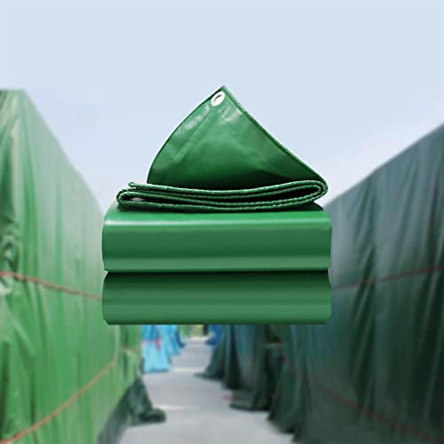 Abdeckplane Schutzplane Industrie Bauplane Bootsplane LKW Plane 0.35mm - 450g/m² Gewebeplane Wasserdicht Tarp Outdoor Wetterfeste Allzweckplane Abdeckhaube Regenplane (3x9m/9.84x29.5ft)