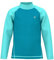 HDTIYUYP UV Shirt Kinder Langarm - Mädchen Wasser Schwimmen Rashguard Jugend Badeshirt Surf Schnelltrocknende Strand Wet Top Türkis 9/10y