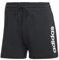 adidas Damen Essentials Linear French Terry Shorts, Black/White, S