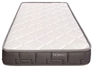 HR Morfeo Matratze für Babybett, 50 x 80 cm, gesteppt, wärmeregulierend, atmungsaktiv, milbendicht, pilzhemmend und antibakteriell, Öko-Tex® und CertiPUR Zertifiziert