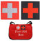 2 Stück Reflektierende Medic Patches Klett Patches mit Selbstklebeband Taktisches medizinisches Dekorative Applikationen 5x5 cm