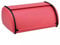 Luckyberg Brotkästen, Brotaufbewahrungsbox, Geräumiger Brotkasten aus Metall, Brot und Kekse Lange Aufbewahren und Frisch, 36cm x 24cm x 15cm (Rot Klein)