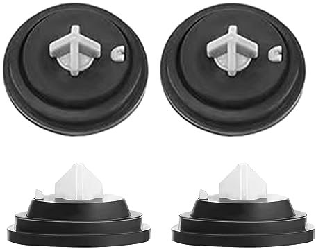 4 Pièces Rondelles de Diaphragme de Soupape, Rondelles de Diaphragme d'Admission de Réservoir, Membrane Joint pour Robinet Flotteur, Rondelles de Diaphragme en Caoutchouc de Remplacement