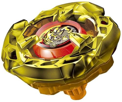 Elrozo BX-00-2 Hellsscythe Gold + Launcher X Kreisel für Burst Metal Arena