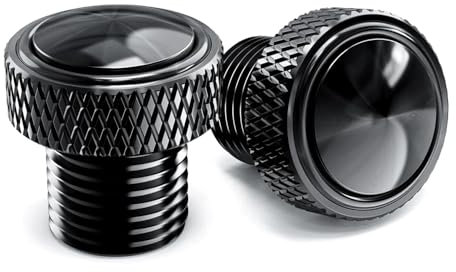 Motorrad Spiegel Blindstopfen Schrauben M10 für mt07 mt09 mt10 XSR für z900 z650 z800 für trident660 für duke790 duke890 für cb 500x 500f cbr 650r für voge 300 dsx 525 900 sr4 max gsxs (Schwarz)
