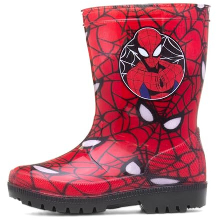Spiderman Echo Kids Red PVC Welly, Rosso, 25 EU