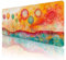 Gaming Mauspad XXL 700x300mm Mauspad orange Farbe Mousepad Rot Premium Mouse Pad Großer Erweiterter Schreibtischunterlage, rutschfeste Gummibasis Desk Mat Verbessert PräZision und Geschwindigkeit R84