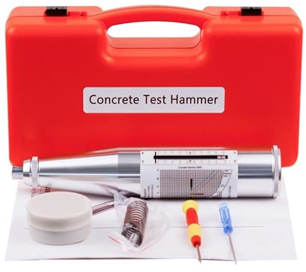 WESLNN ZC3-A Silver Rebound Hammer For Mortar Sclerometer Zc3 Concrete Test Hammer Sliver Hardness Tester