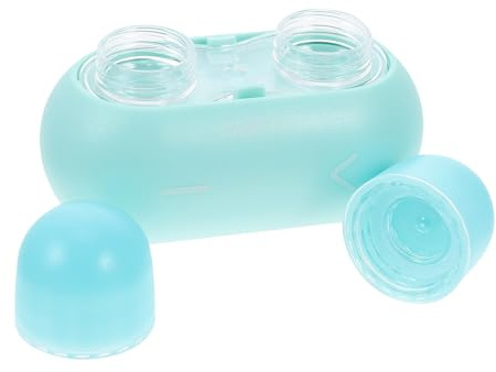 MUCKLILY Elektrische Kontaktlinsenbox Tragbarer Pvc Linsenreiniger mit Fortschrittlicher Reinigungstechnologie für Effektive Entfernung von Ablagerungen bei Kontaktlinsen für Unterwegs