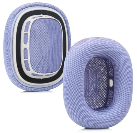 Cuscinetti auricolari di ricambio per AirPods Max 2, copertura in spugna per cuffie over-ear, prevenzione del rumore, in pelle morbida, accessori per auricolari (viola)