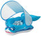 Float Piscina per Bambini, Galleggiante Gonfiabile della Piscina per Bambini con baldacchino, Anello di Nuoto per Neonati, 5-8 kg, Nuoto per Neonati