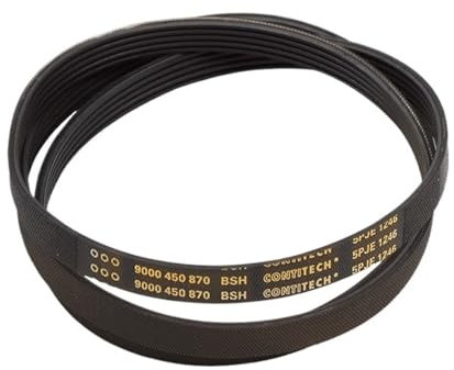 TPLEJCFN Cinghia di Trasmissione for Lavatrice, Compatibile con Bosch, WM10S360TI WS10M368TI 5PJE1246