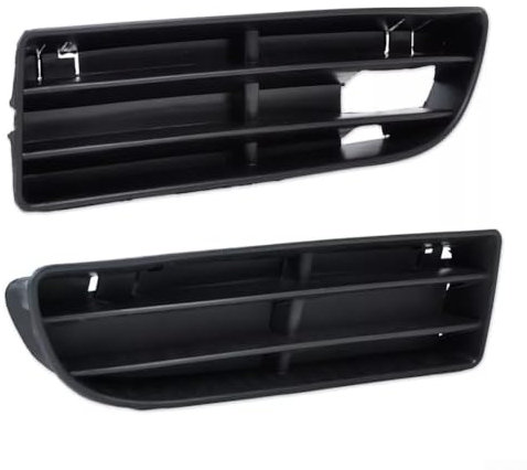 Air Guide - Rejilla de parachoques para Bora MK4 1999 2004, parrilla de repuesto con compatibilidad OEM 1J5853665B 1J5853666C (1 par)
