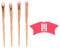 Sluffs Nose Shadow Tool Multifunctional Silicone Eyeliner Template Nose Contouring Stencil Face Makeup Guide with Brush