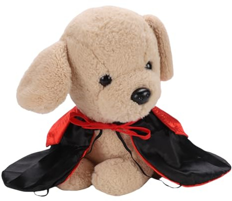 Nurnesy Reversible Haustierkostüm Cape - Red & Black Dog/Katze Umhang, Lustiges Cosplay -Outfit für Party, Cosplay & Foto -Requisite