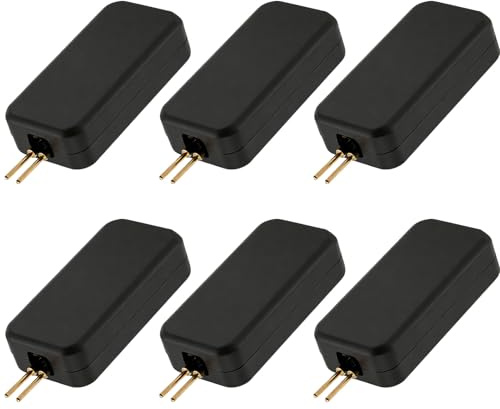6 Stück Auto Airbag Simulator Set SRS Universelles Airbag Diagnose Adapter | Airbag Widerstand Ersatz für Diagnose Fehlerbehebung Erkennung Verschiedene Fahrzeugmodelle Reparatur Tool
