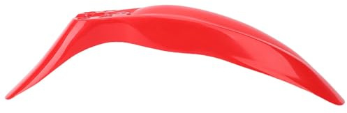 ZASCHMOY Motorrad-Kotflügel Vorne, Kunststoff, Dirt Bike, Kotflügel, Ersatz für KLX 110 KX65 DRZ110 Motorrad, Weiß (Rot)