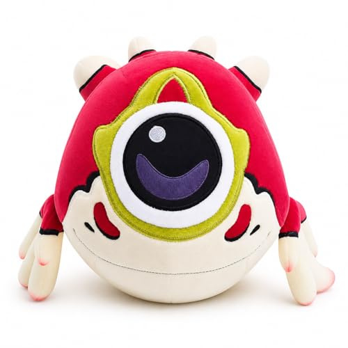 Subnautica 2 Kuscheltier,Süßes Alien Meereswesen Stofftier,Weiches Plüschtier für Gamer und Tiefsee Fans,Flauschiges Kuscheltier,Geschenk zu Weihnachten und Geburtstag (Crashfish)