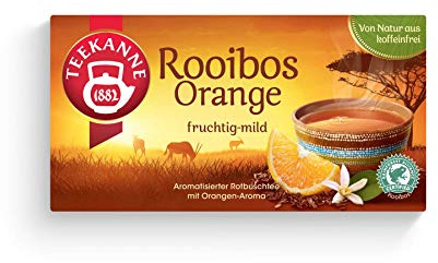Teekanne Rooibos Orange 20er, 4er Pack (4 x 35 g)