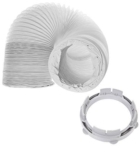 White Knight/Crosslee Tumble Dryer Vent Hose Condenser Adaptor Kit (Extra Long 6m / 4)