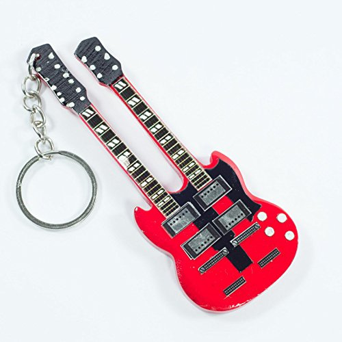 Portachiavi Forma Chitarra Mod.Exclusive - Led Zeppelin - Jimi Page