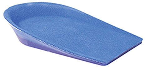 Pair of Fabric and Silicone Heel Cups, Cushion Pads for Spurs Central Pressure Relief, Cushioning, Support and Shock Absorption for Heel Pad and Spur Pain Reduce Hard Skin Build Up Shoe Inserts