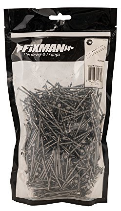 Fixman 757936 Drahtstifte, 1 kg, grau