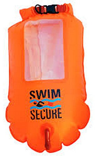 Swim Secure swim0009 Buoys Watertight Swimming, Unisex Adult, Orange, M