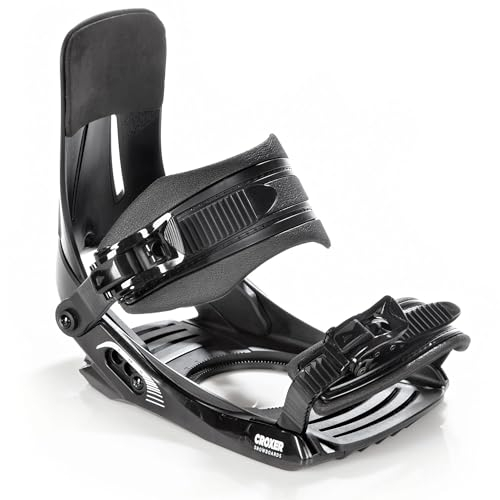 Croxer MP180 - Fijación para tabla de snowboard (S/M/L, 40-45))