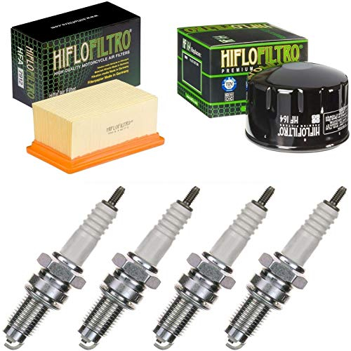 Luftfilter Ölfilter Zündkerzen für R 1200 GS Baujahr 2004-2009 Doppelzündung Servicekit Wartungskit