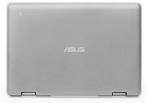 mCover Case Compatible for 2019~2021 11.6 ASUS Chromebook Flip C214MA Series Convertible Laptop Computers ONLY (NOT Fitting Any Other ASUS Models) - Clear