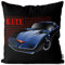 VOID K.I.T.T. Kissenbezug Kissenhülle Polyester wasserfest Outdoor Michael Knight 2000 Black Rider, Kissen Größe:40 x 40 cm