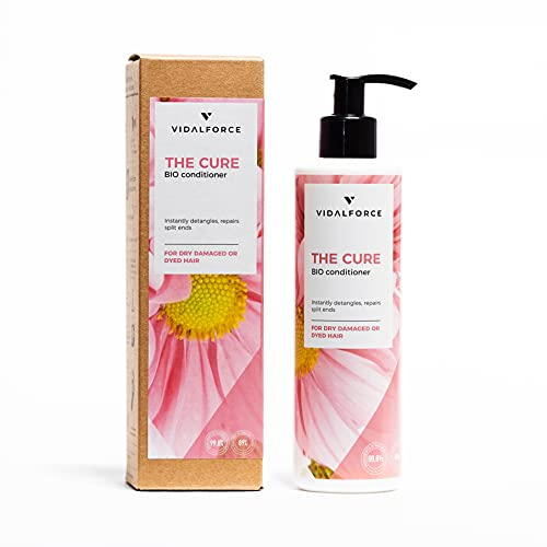 THE CURE Conditioner für trockenes oder geschädigtes Haar | Conditioner ohne Silikone und Petrochemikalien | Natürlicher Conditioner | Behandlung für geschädigtes und trockenes Haar | 250 ml
