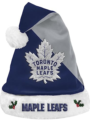Forever Collectibles FOCO Toronto Maple Leafs 2020 Basic Santa NHL Weihnachtsmannmütze, One Size