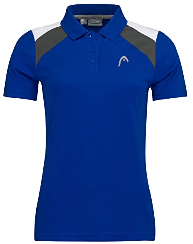Head Damen Head Club 22 Tech Polo Shirt Women, Blau, XL Blusen & T-Shirts (1er Pack)