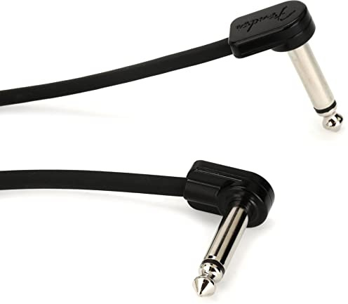 Fender Blockchain Patch Kabel Set Small für Pedalboard | Kurze Gitarrenkabel, ideal für Effektboard, flexibel & langlebig, Straight, kompaktes Set für platzsparende Pedalboard-Setups