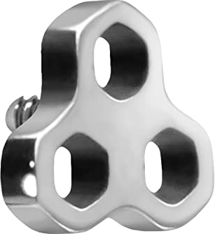 PIERCINGLINE Titan Schraubaufsatz mit Außengewinde 0,9 mm HONIGWABEN Piercing Aufsatz Ersatz Farbauswahl